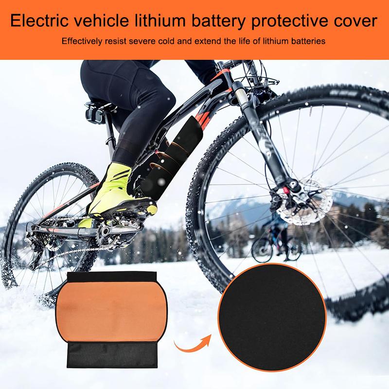 Copertura protettiva per batteria E-Bike per la copertura protettiva della batteria Copertura protettiva impermeabile in neoprene per bicicletta