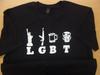 Gildan Trump LGBT Liberty Guns Beer Trump Logo T-Shirt Black Mens XL ~NEW~ Unisex T-Shirt