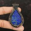 Lapis Lazuli Copper Pendant Copper Wire Wrapped Pendant Gemstone Pendant Copper Jewelry Handmade Designer Pendant Lapis Lazuli Gift For Mom
