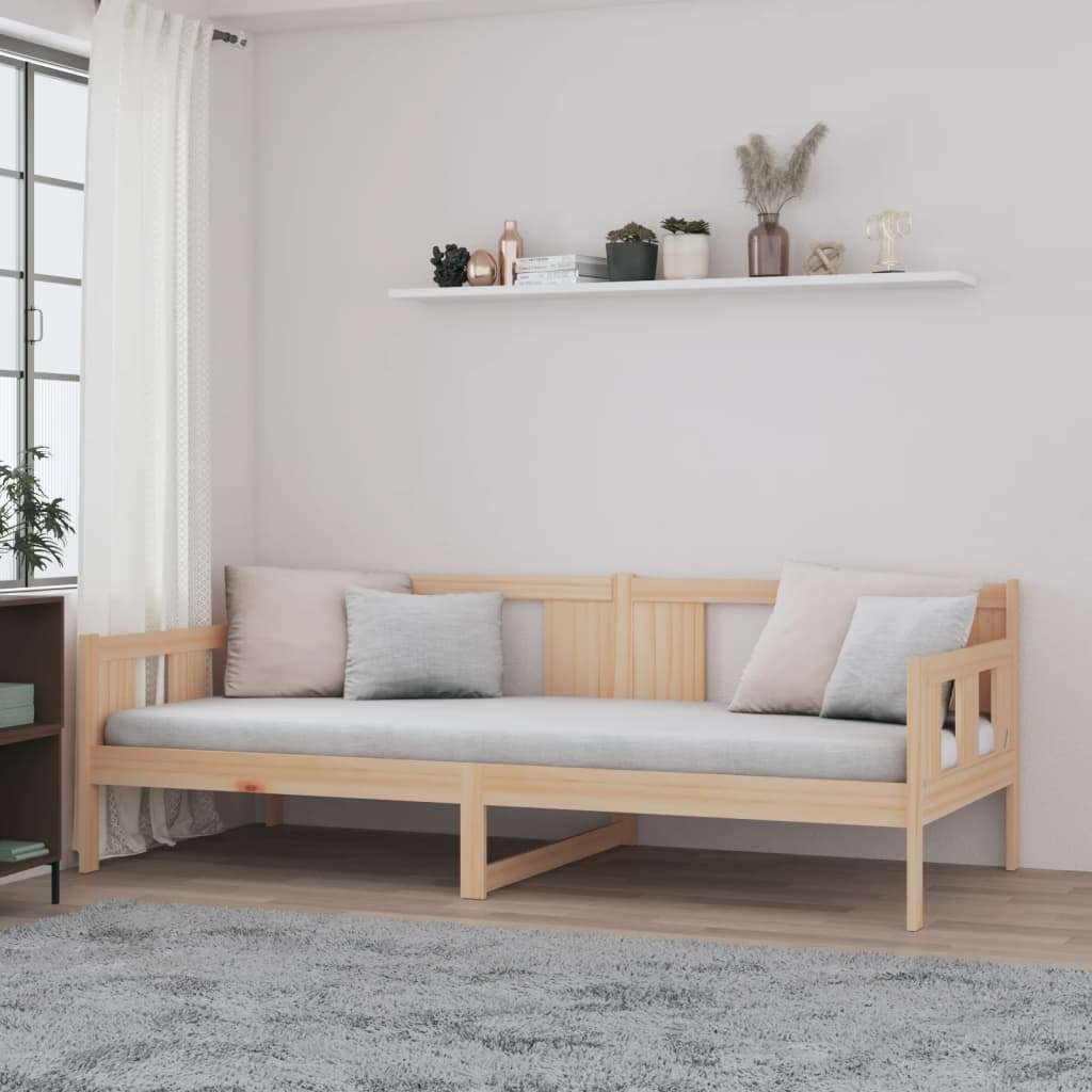Daybed Solid Pine Wood 90 X 200 Cm