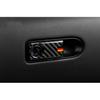 For Benz E-Class 2009-2015 Real Carbon Fiber Co-Pilot Storage Box Handle Trim 1X