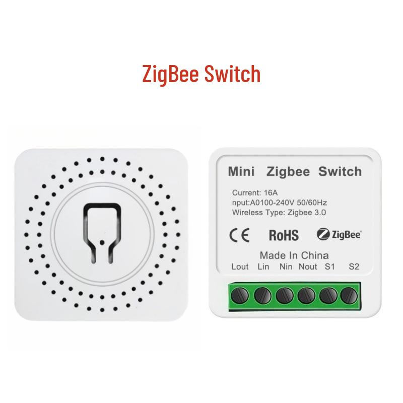 Mini Hidden Smart WiFi Switch with Voice & App Control for Concealed Installation