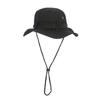 Men Wide Brim Fishing Hiking Cap Bucket Hat Sun Hat Neck Flap Cover