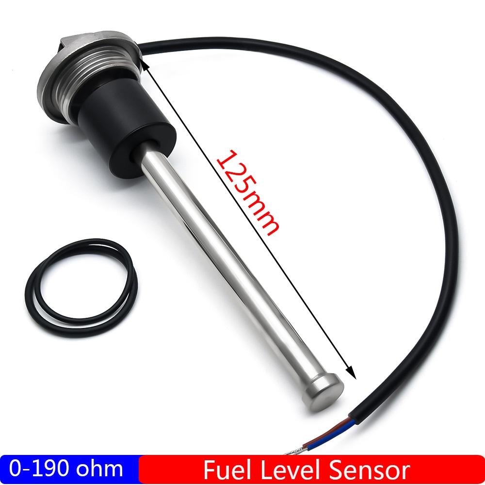 Customized 0-190 Ohm Fuel Level Sensor for Water Level Fuel Level Tank Gauge Marine Boat Car Oil Water Level Sensor 100-600mm
