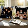 Classic F-Friends Tv Show Maple Design Cushion Cover Happy Autumn Harvest Decor Holiday Decorati Pillow Cover