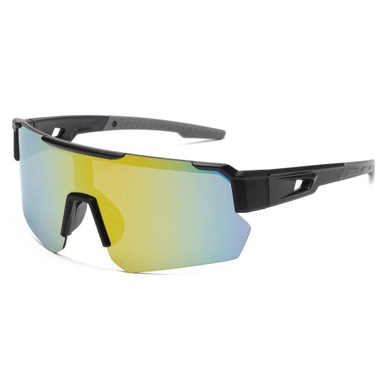 Uv-Proof Sunglasses, Sports Sunglasses, Men'S Cycling Glasses, Trendy Women'S Outdoor Colorful Windproof Glasses