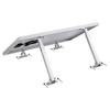 Adjustable Solar Panel Mount Bracket Base 15-30 Degree Aluminium Stainless Steel for Flat Sheet Metal Roof