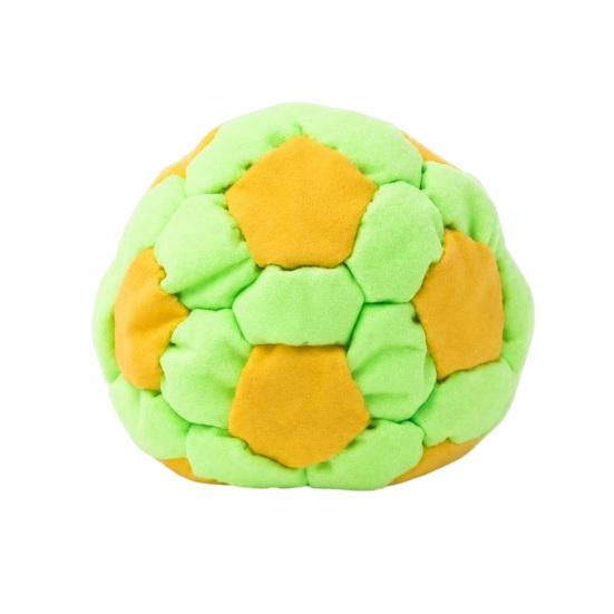 Yousheng 1/3/6Pcs Plush Football Footbags Hacky Sack Ball, Handmade Multicolored Throwing Beanbag, Kids Adults Juggling Kick Ball for Indoor Outdoor