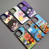 Children Anime A-Anpanman Phone Case For IPhone 17 16 15 14 11 12 13 Pro Max Plus Pro Colored Silver Cover