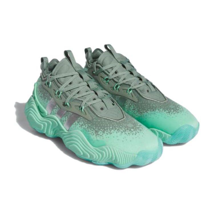 adidas Trae Young 3 Jade Baskets Unisexe Vert Pulse-Mint Argent-Métallisé IF5591