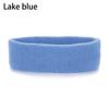 Trainings feuchtigkeitsableitende elastische Haarband Sport Stirnband Baumwoll Schweißband Athletische Schweißbänder