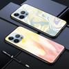Puzdro na telefón z tvrdeného skla pre OPPO Reno13 Reno14 Realme 11 12Pro 14 GTNeo6 C21Y C53 C75 OnePlus Nord2 NordCE3Lite Mäkký okraj Nárazuvzdorný Hladký kryt