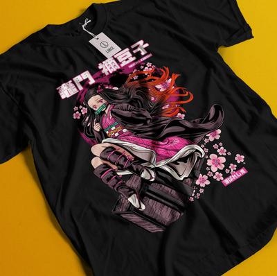 Maglietta Demon Slayer Maglietta Nezuko Maglietta Tanjiro Maglietta Muzan Maglietta Doma Maglietta Inosuke Maglietta Zenitsu