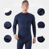 Ensemble de vêtements d'automne pour hommes: Pull et Pantalon en Coton Léger - Vêtements Thermiques pour Âge Moyen et Personnes Âgées