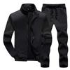 Set Cardigan Toamnă Set Casual Bărbați Set Sport Două Piese Palton Bărbați