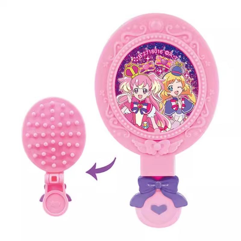 Pretty Cure Transformer Accessories Gashapon Toys Air Blower Scissors Comb Anime Lovely Figure Model Ornaments Toys