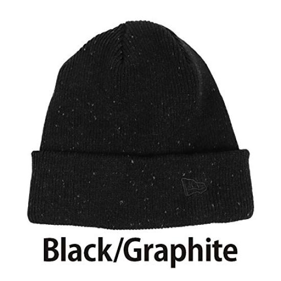 New Era Knit Nep and Black Cap, Blend, Men's Women's, [Used]