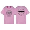 Fourth Wing Double-Sided T-Shirt Basgiath War College T Shirt Women Clothing Vintage Short Sleeve Graphic T Shirts Bookish Tee