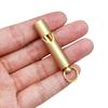 Brass Whistle High Decibel Portable Outdoor Whistle Hiking Camping Life-Saving Whistle Referee Training Whistles Outdoor Gadgets