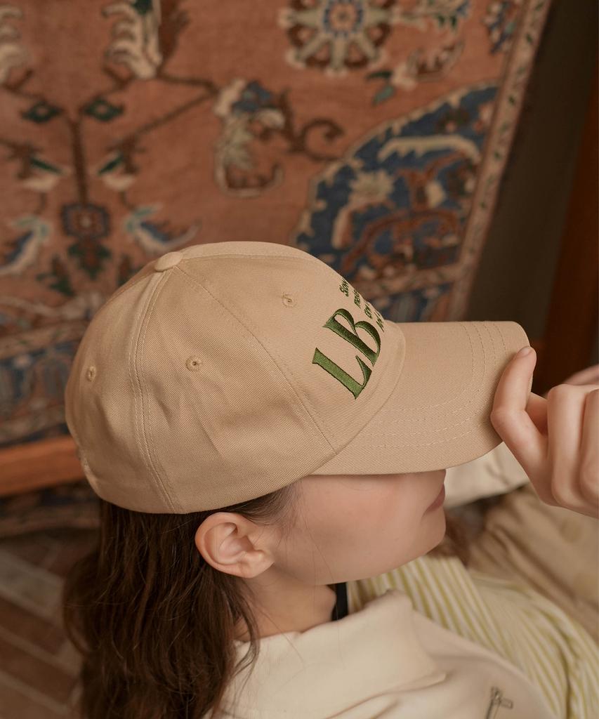 Lenibi Slow Morning Ball Cap Beige