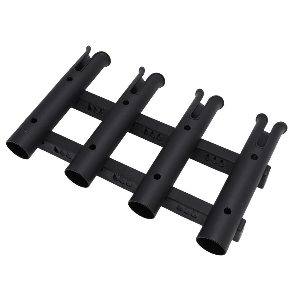 Boat Wall Mounted Fishing Rod Holder 4 Tubes Nylon Vertical Fishing Pole Rack for Boats Yacht Kayak