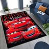3D Lightning McQueen Cars Cartoon Rug for Bedroom Living Room Sofa Home Doormat Decor, Large Kids Play Non-slip Floor Mat Gift