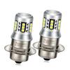 2pcs P15S LED Bulb White AC DC 6-30V Super Bright 2020 Model 21SMD