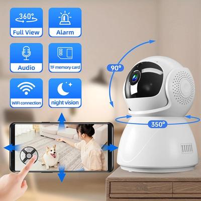 1080P HD Wireless WIFI Camera PTZ IP CCTV Security Protector Surveillance Camera Smart Auto Tracking Baby Monitor Two Way Audio