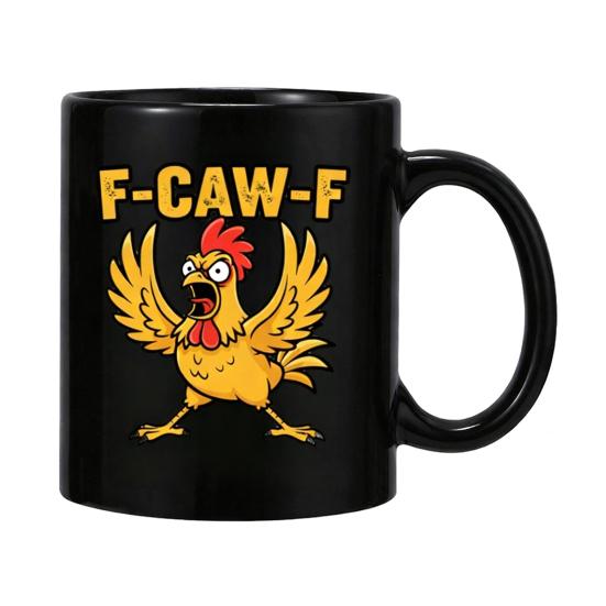 Rooster Ceramic Coffee Mug 3D Printed Chicken Design Tea Cup Hot Drinks Cup for Home