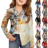 Girls' Button-Down Shirt - Long Sleeve Dress Blouse
