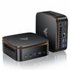 NiPoGi Mini PC AMD Ryzen Faster Than Mini PC with Windows 11 Pro 16GB 512GB 4TB Up To 4K X 3 6 USB Wired LAN Cooling P1 Compact PC [New 4300U, 3500U]