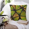 Kizomba Samakaka Ankara Print African Pattern Wax Design  Square Pillowcase Cushion Cover Pillow Case Throw Pillow Cover