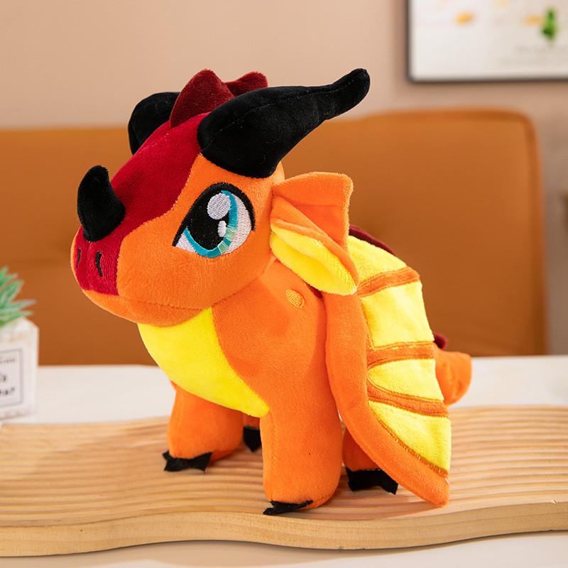Jucărie de pluș Dragon Wings Of Fire cu pluș scurt super moale pentru copii și colecționari