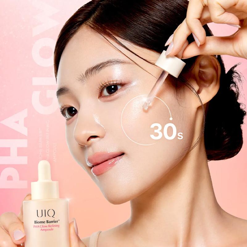 UIQ Ampoule Révélatrice d'Éclat Biome Barrier PHA 30ml