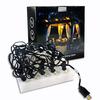 Popular LED G40 Globe String Lights for Patio: Waterproof 25FT To 50FT Outdoor Decorative Atmosphere.