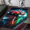 1 stuks Auto's Patroon Vloerkleed Zachte Flanellen Vloermat voor Woonkamer, Kantoor, Slaapkamer en Tapijt