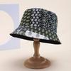 Cashew Flower Fisherman'S Hat, Men And Women Wear Sunscreen Caps On Both Sides, Outdoor Tide Basin Cap Tide