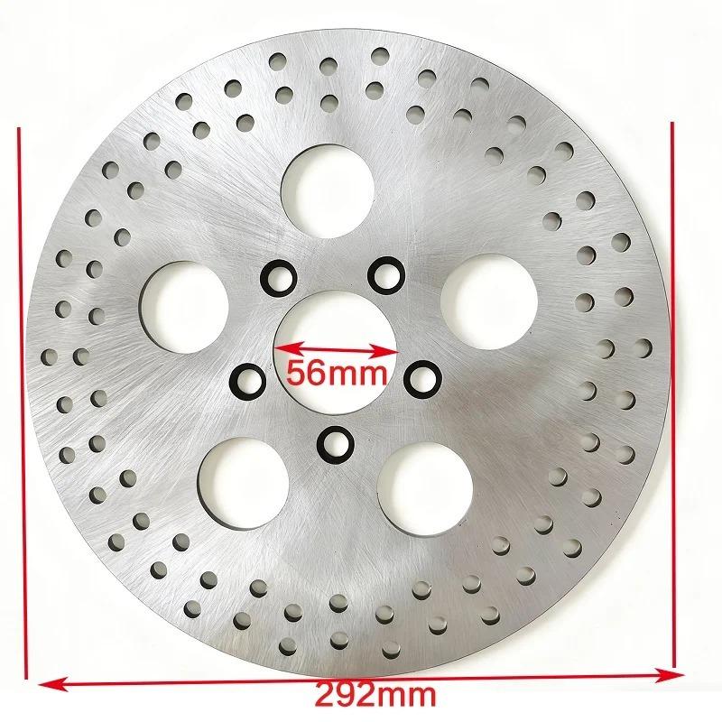 Motorcycle Rear Brake Disc Rotor For Harley Davidson Sportster 883 XL XLH883C 2004-2008 Custom, Brake Rotor Replacement
