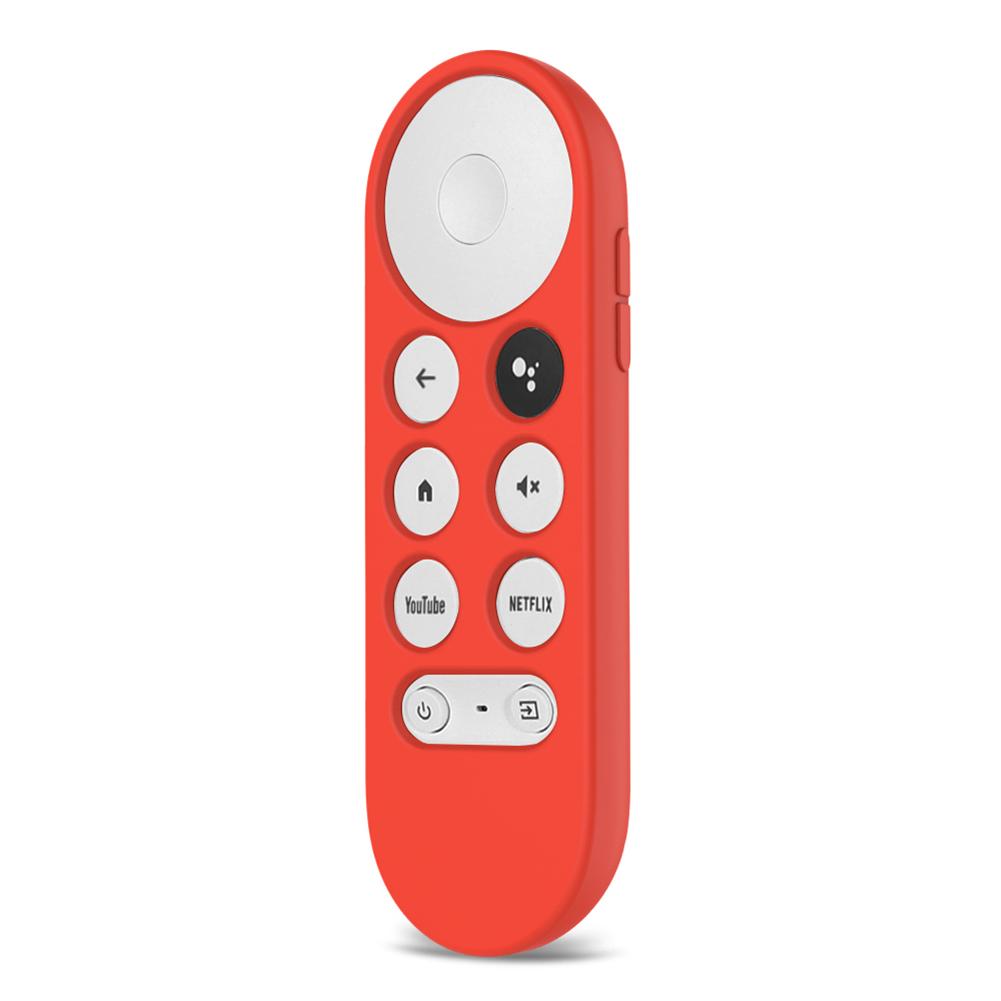 Silicone Protective Case Replacement Soft Remote Control Protective Case Anti Lost Television Remote Control Cover for Google TV