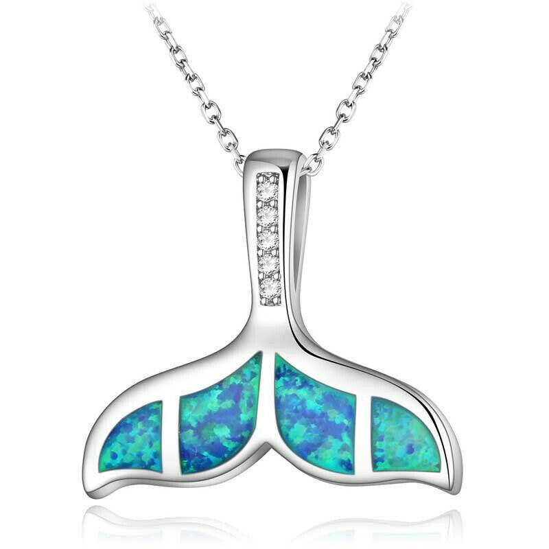 Bohemia Imitation Water Drop Opal Pendant Necklace For Women Girl Party Glamour Jewelry Engagement Wedding Band Accessories