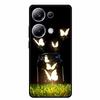 For Xiaomi Poco M6 Pro 4G Phone Case Cover Wolf Shockproof Black Silicone Soft Back Cover Cases For Poco M6 Pro Case M 6 M6Pro