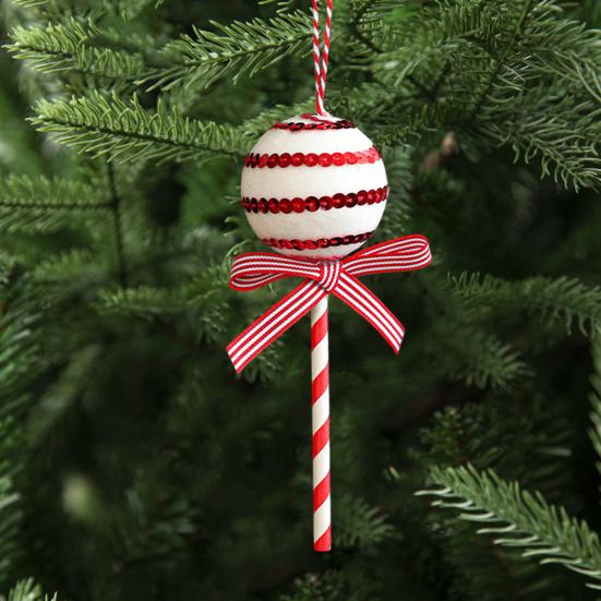 Karácsonyi cukorka díszhab borsmenta cukornád karácsonyi dekoráció DIY fára függő medál ünnepi dekorációhoz