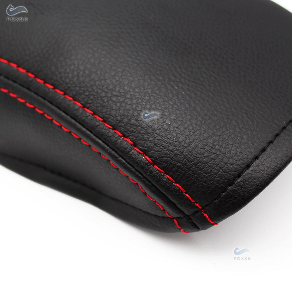 Soft Leather Center Armrest Cover For Honda XRV Vezel H-RV Car Center Console Lid Armrest Box Cover Sticker Protective Trim