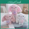 Entzückender Cartoon-Kaninchen-Plüschanhänger Weiches Stofftier Mini-Puppe für Kindergeschenke