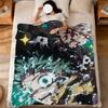 Anime Flannel Soft Warm Plush My h-Hero Blanket Academia FINAL SEASON Sofa Living Room Pet Hogar Bedroom Gift Home Car Portable