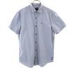 Overall Handle Short Sleeve Cotton Shirt L Charcoal Gray Men's Used