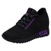 2025 Summer New Flying Woven Shoes Women's Shoes Inner Height Increase Tide Shoes Internet Celebrity Explosion Breathable Versatile Casual Shoes M
