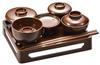 Sunmeni Authentic Mini Buddhist Dinner Dimensions for Buddhist Altars Yamanaka Lacquerware Made In Japan Spiritual Offerings Offering Dinner Set