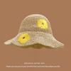 Hat Women's Spring and Summer Versatile Big Brim Straw Hat Summer Seaside Bucket Hat Face Small Sunscreen Hat Sun Hat