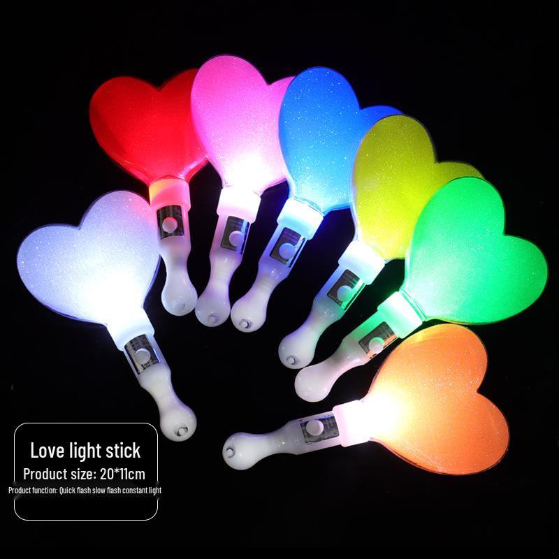 Luminous LED Fluorescent Concert Stick: Flashing Warning Light